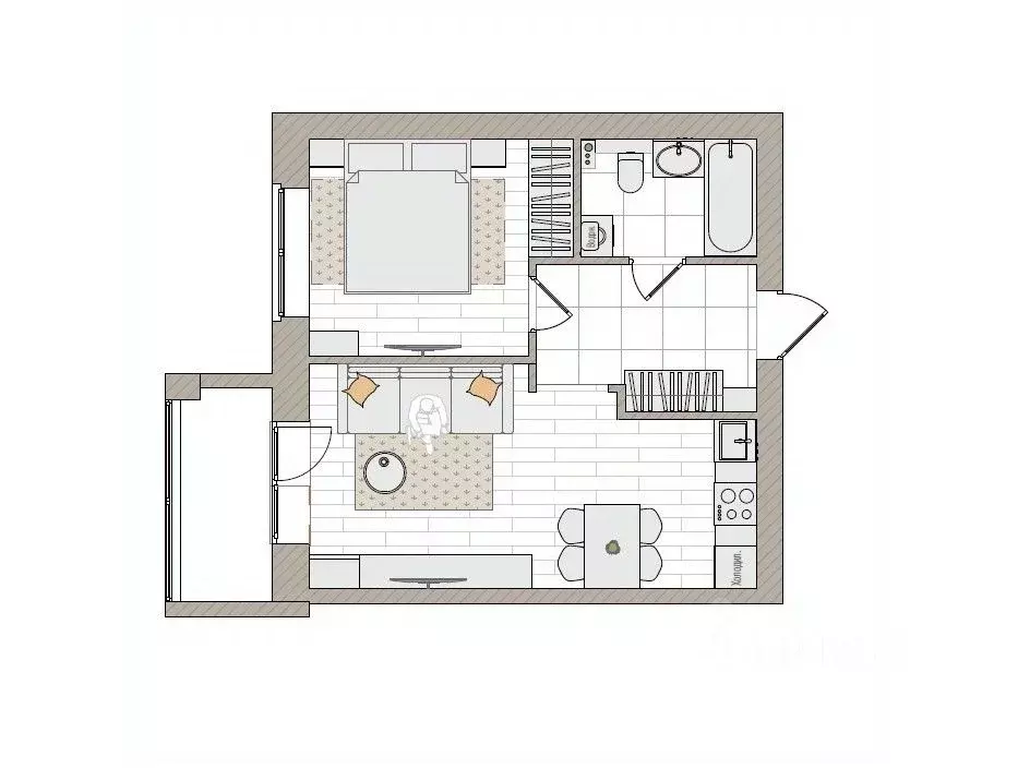 2-к кв. Кировская область, Киров городской округ, пос. Чистые Пруды ... - Фото 1