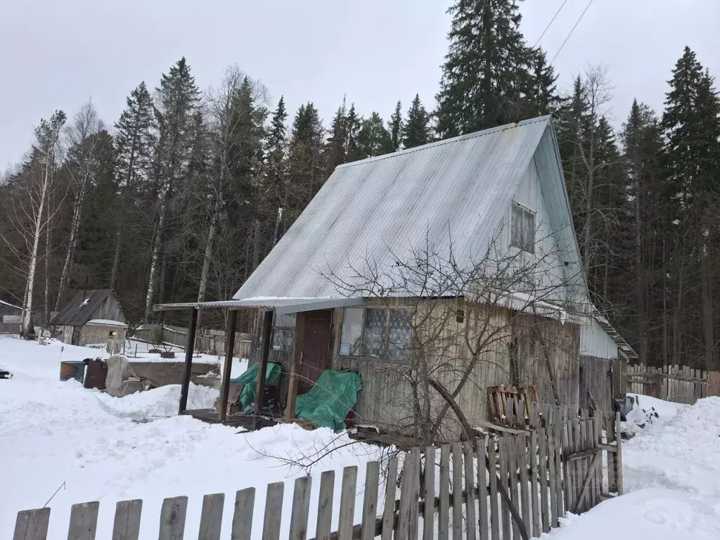 Дом в Пермский край, Нытвенский муниципальный округ, Паленый Мыс-1 СТ ... - Фото 1