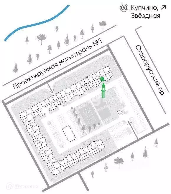 Продаётся 1-к квартира, 28.9 м - Фото 0