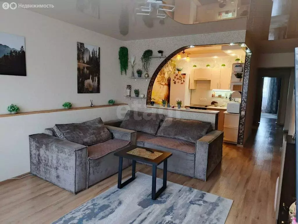 2-комнатная квартира: посёлок Октябрьский, Локтинская улица, 6/1 (75.3 ... - Фото 2