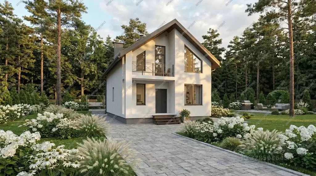 Коттедж в Башкортостан, Уфимский район, Таптыковский сельсовет, д. ... - Фото 1