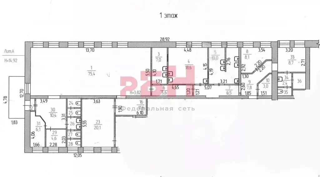 Офис в Курганская область, Курган Тобольная ул., 54 (215 м) - Фото 0