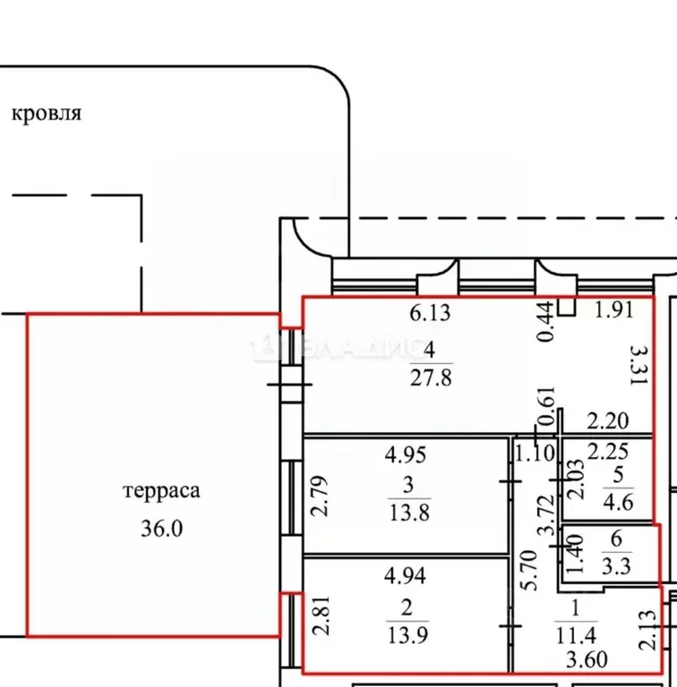 2-к кв. Санкт-Петербург Московское ш., 3к5 (110.8 м) - Фото 1