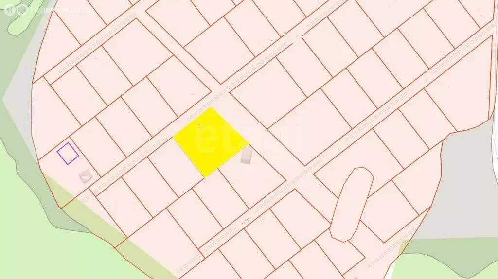 Участок в село Верхний Услон, Волжская улица (15.98 м) - Фото 1