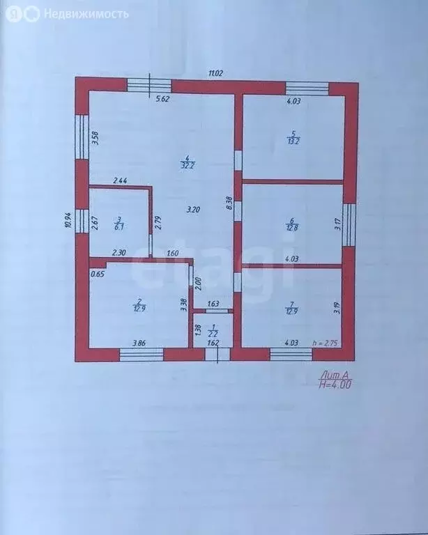 Дом в Завьяловский район, деревня Старый Чультем, Лазурная улица (92.3 ... - Фото 1