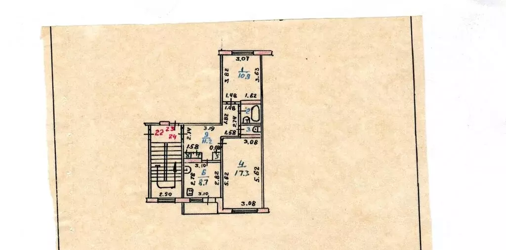 2-комнатная квартира: Невинномысск, Партизанская улица, 7 (53 м) - Фото 0