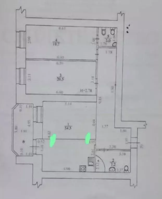 3-к кв. Свердловская область, Екатеринбург ул. Белинского, 86 (104.0 ... - Фото 1