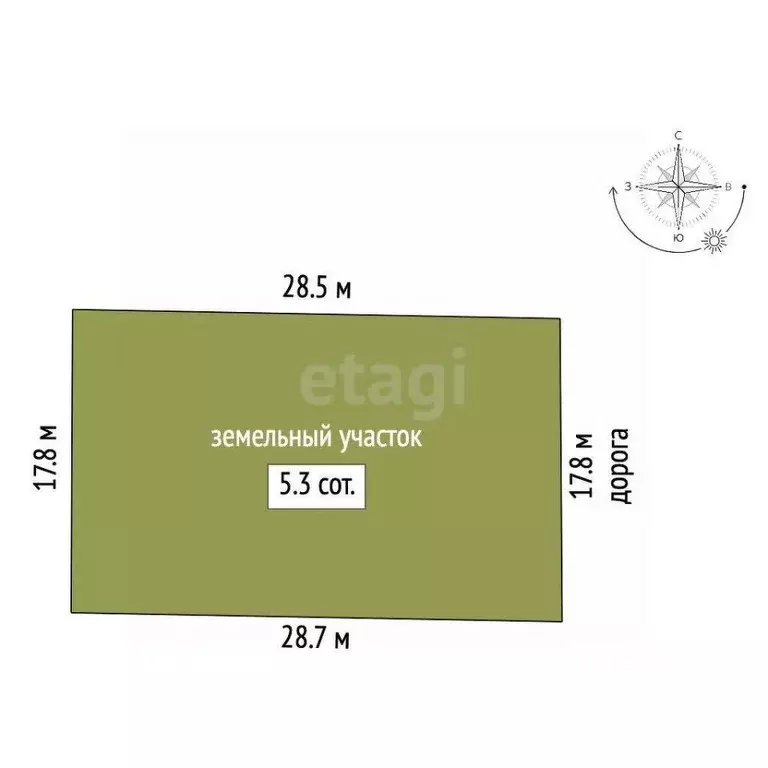 Участок в Крым, Судак муниципальный округ, с. Миндальное, Солнечная ... - Фото 2