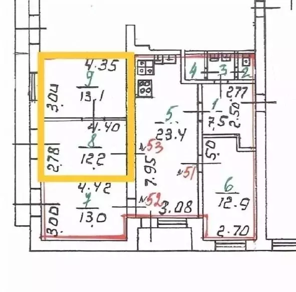 Комната Орловская область, Орел Московское ш., 160к3 (25.3 м) - Фото 1