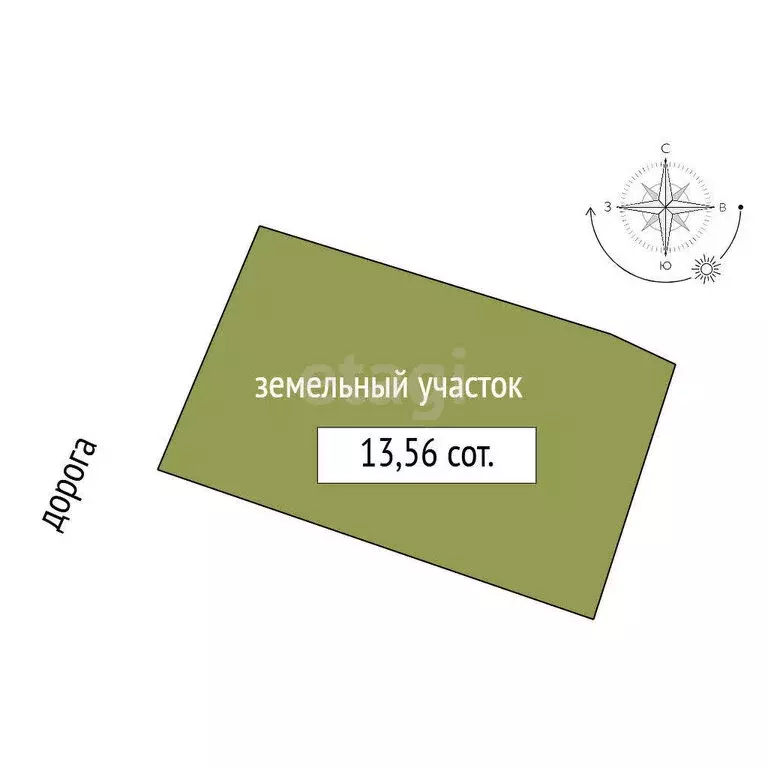 Участок в Кыштым, улица Свердлова (13.56 м) - Фото 1