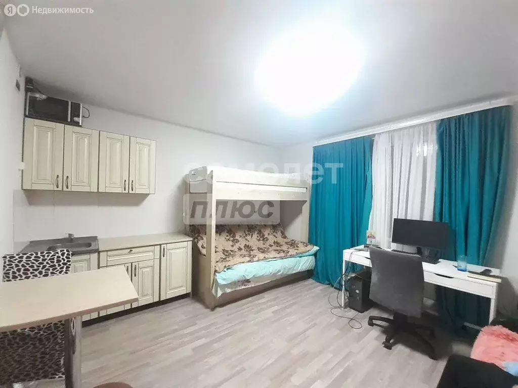 Квартира-студия: Челябинск, улица Петра Сумина, 5 (23.7 м) - Фото 0