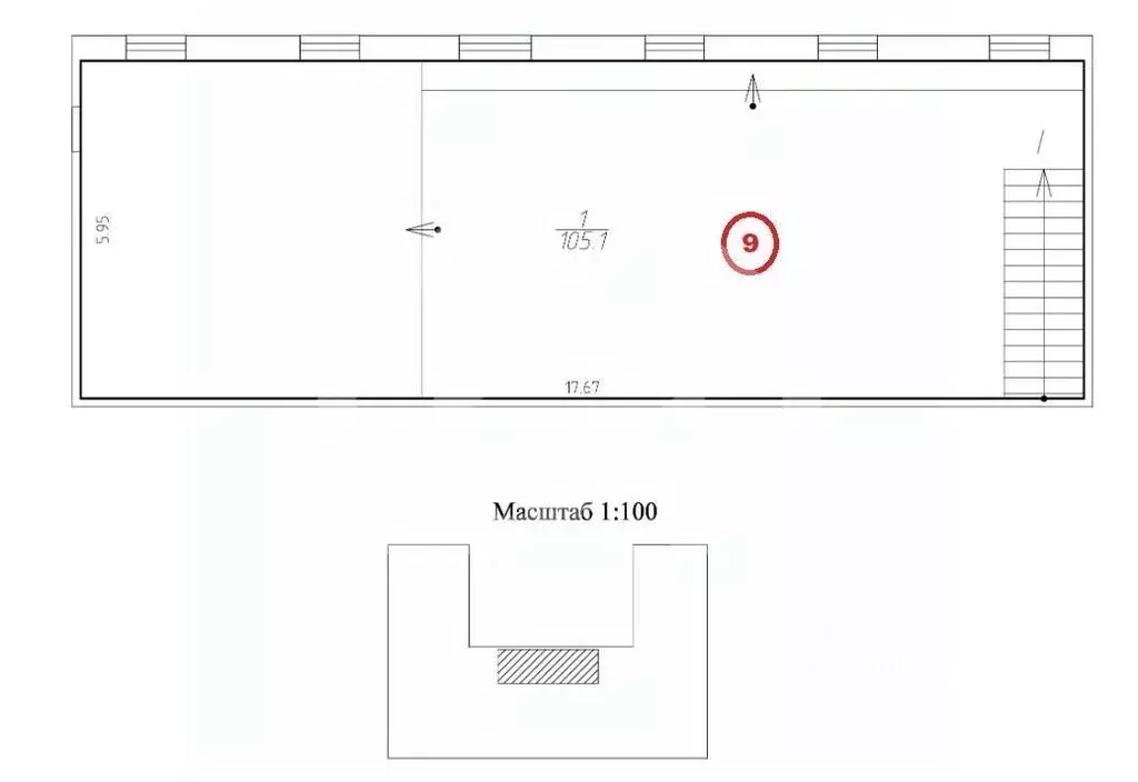 Помещение свободного назначения в Москва ул. Молодцова, 21 (704 м) - Фото 2