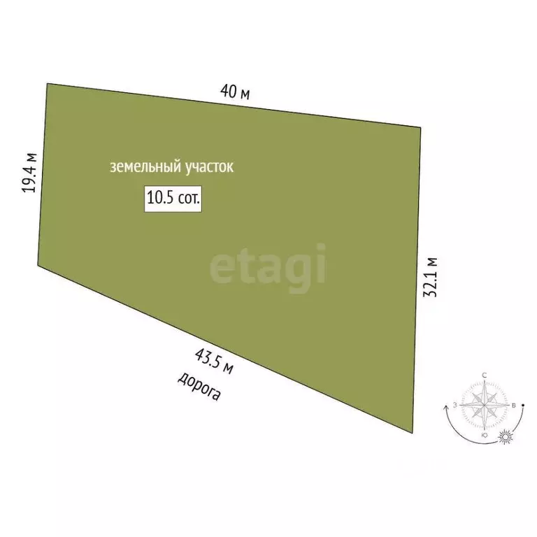 Участок в Тюменская область, Нижнетавдинский муниципальный округ, ... - Фото 2