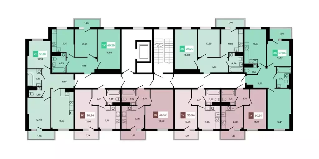 2-к кв. Ростовская область, Аксайский район, Щепкинское с/пос, пос. ... - Фото 2