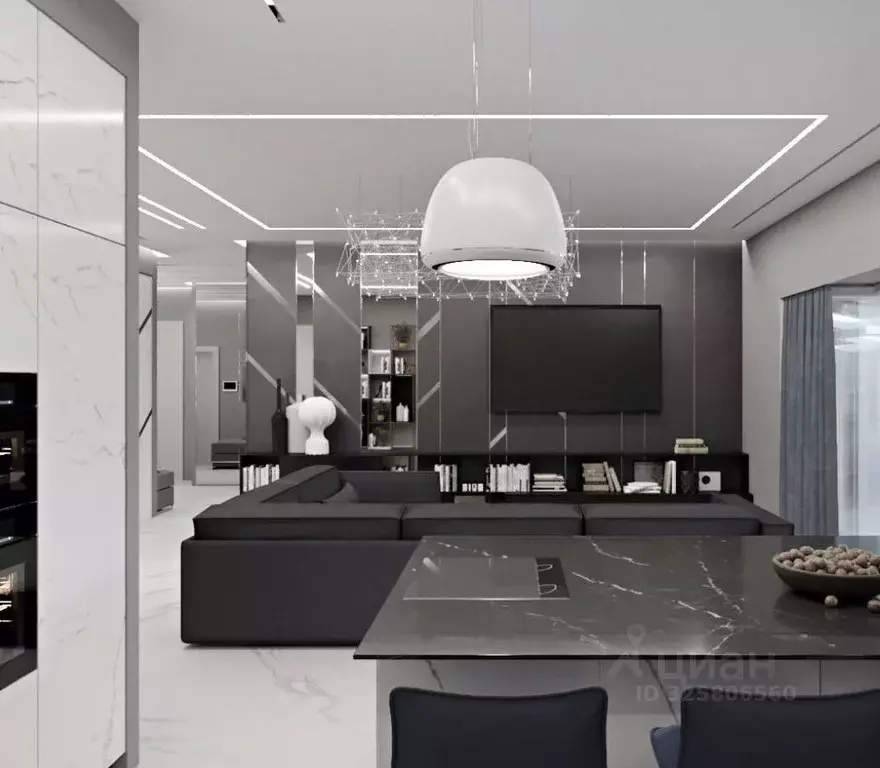 2-к кв. Москва Чапаевский пер., 3 (84.4 м) - Фото 1