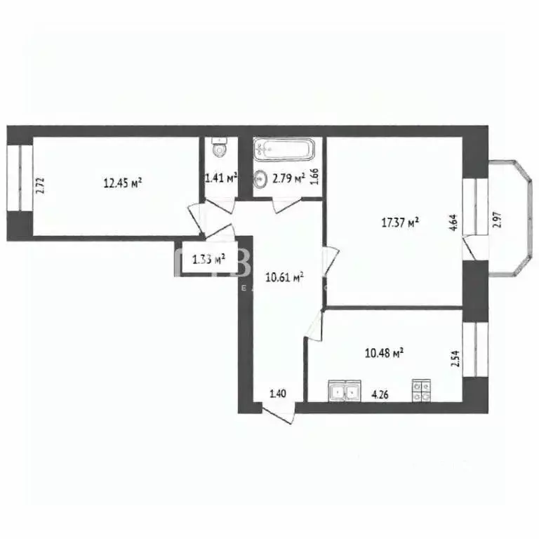 2-к кв. Ярославская область, Ярославль Липовая Гора жилрайон, ул. ... - Фото 2