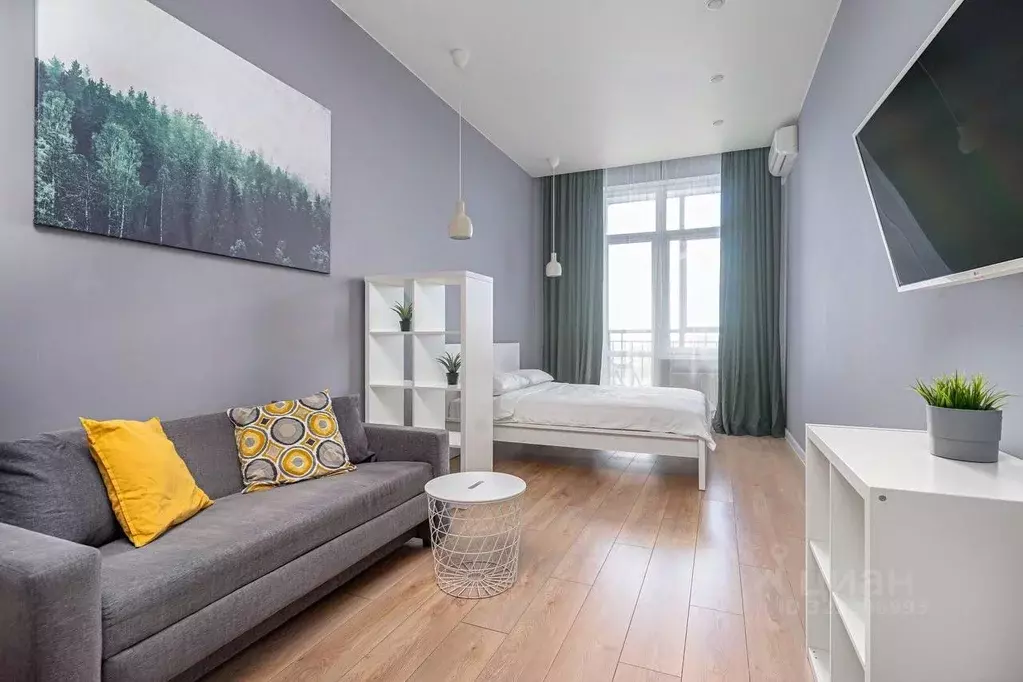 1-к кв. Татарстан, Казань Проточная ул., 6 (37.0 м) - Фото 1