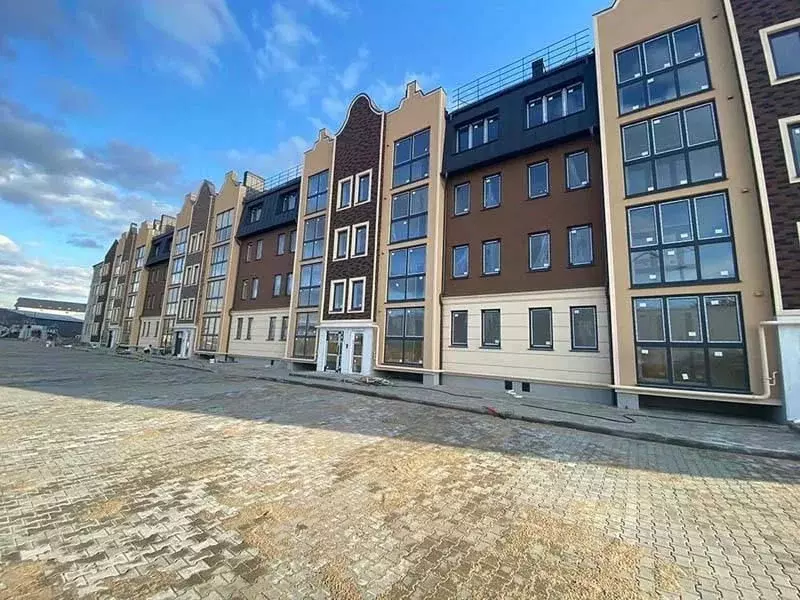 2-к кв. Калининградская область, Калининград Поселковая ул., 22 (54.0 ... - Фото 1