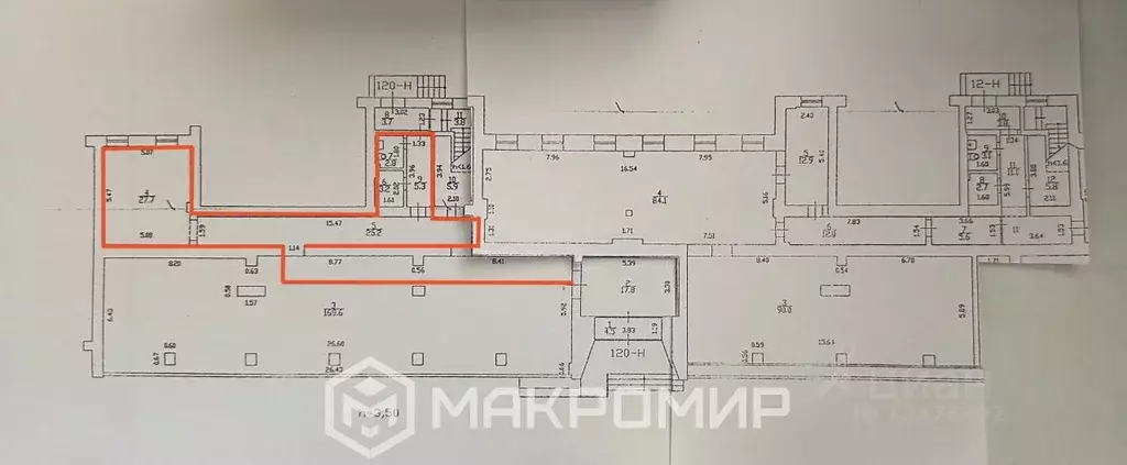 Помещение свободного назначения в Санкт-Петербург просп. Кима, 4А (70 ... - Фото 2