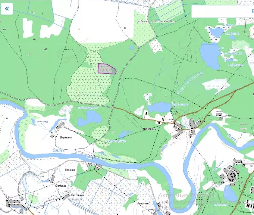 Участок в Ленинградская область, Лодейнопольский район, Алеховщинское ... - Фото 1