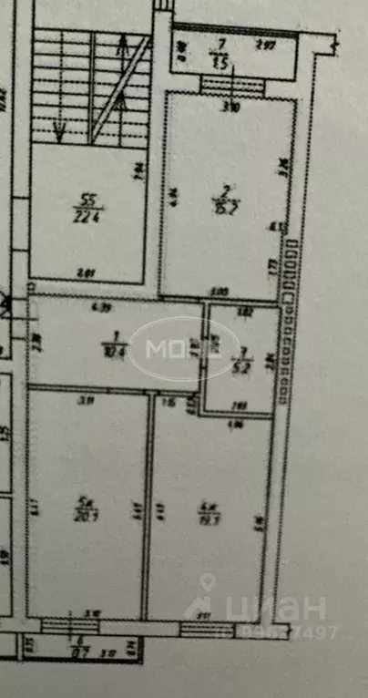 2-к кв. Калининградская область, Гурьевск ул. Генерал-лейтенанта ... - Фото 1