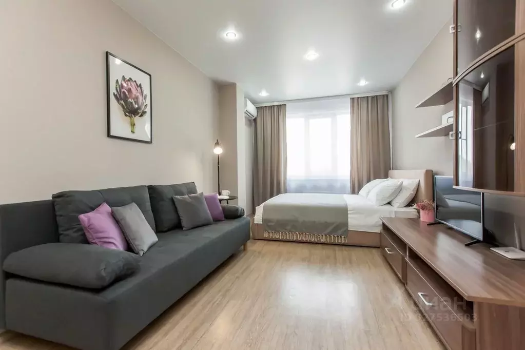 1-к кв. Самарская область, Тольятти ул. 40 лет Победы, 43А (38.0 м) - Фото 1