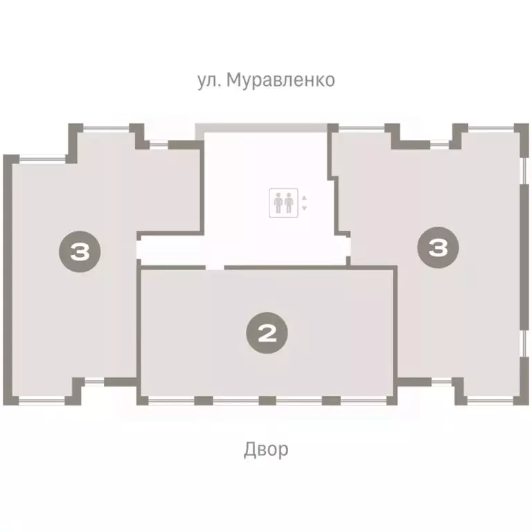 4-к кв. Тюменская область, Тюмень ул. Муравленко, 9к3 (150.68 м) - Фото 2