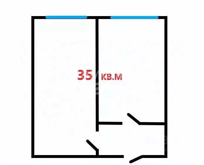 Офис в Новосибирская область, Новосибирск Тайгинская ул., 13/1 (50 м) - Фото 2
