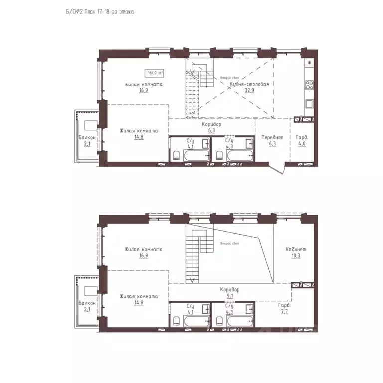 5-к кв. Алтайский край, Барнаул ул. Папанинцев, 155 (161.0 м) - Фото 1