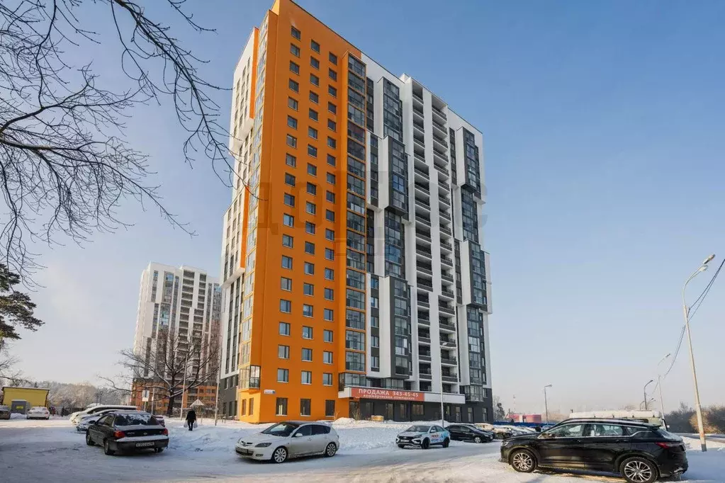 1-к кв. Свердловская область, Екатеринбург ул. Шолохова, 2 (39.6 м) - Фото 1