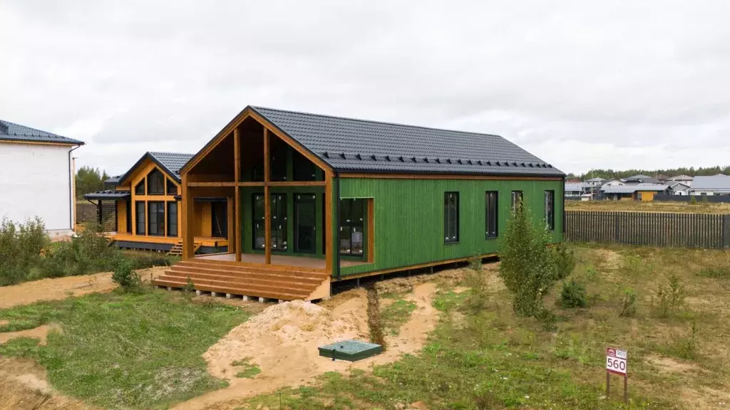 Дом в Ленинградская область, Ломоносовский район, Низинское с/пос, ... - Фото 1