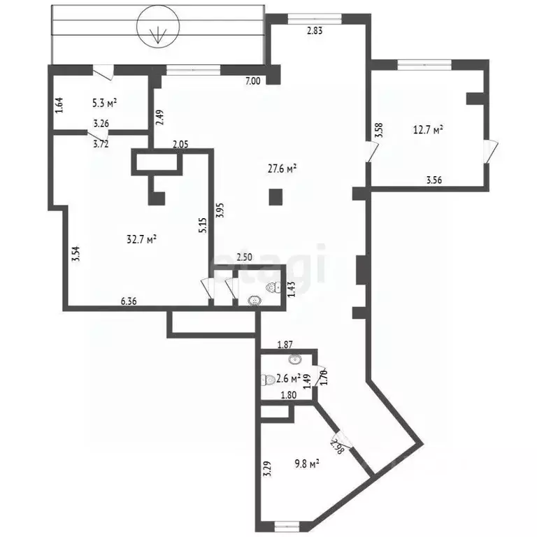 Торговая площадь в Белгородская область, Белгород бул. Первого Салюта, ... - Фото 2