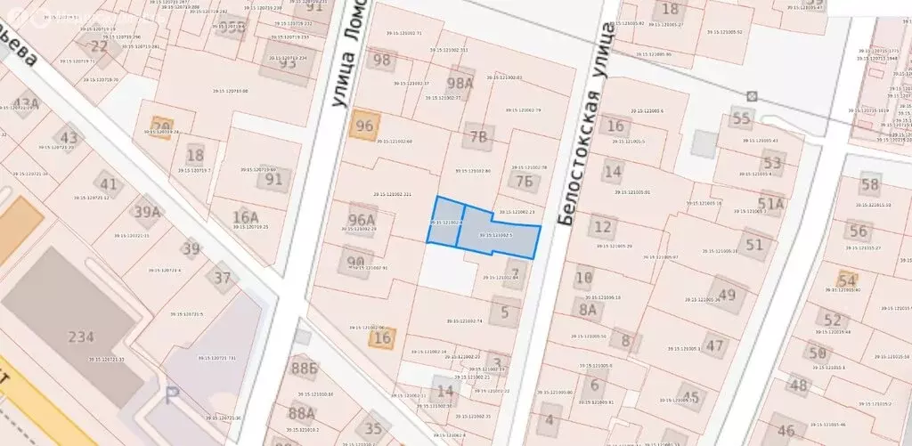 Участок в Калининград, посёлок Лермонтовский, Белостокская улица (8.87 ... - Фото 1