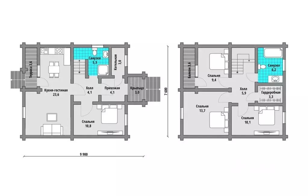 Коттедж в Владимирская область, Александровский муниципальный округ, ... - Фото 2