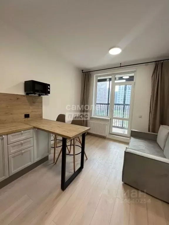 Студия Санкт-Петербург аллея Арцеуловская, 9 (23.77 м) - Фото 1