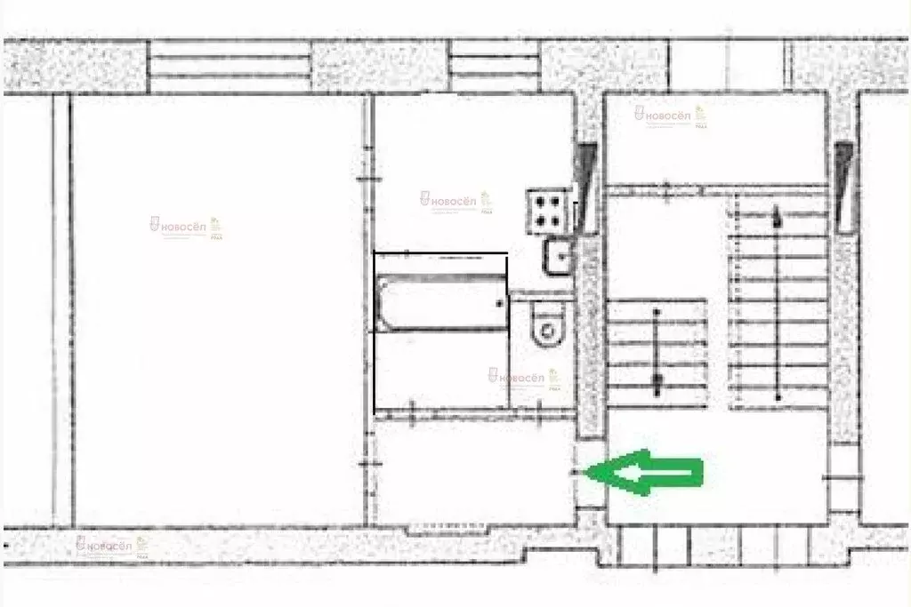 1-комнатная квартира: Екатеринбург, Кировградская улица, 61 (34 м) - Фото 0