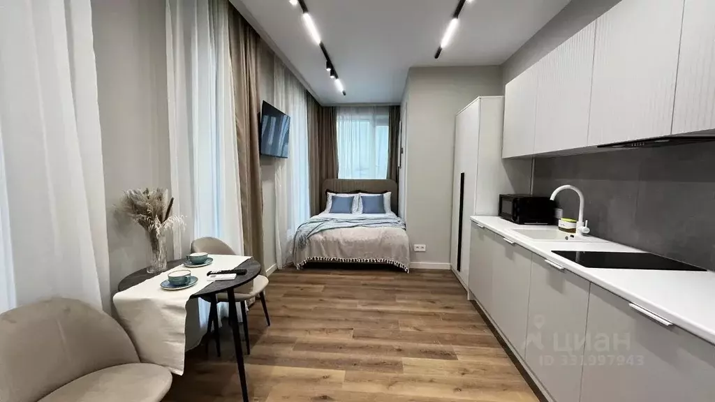Студия Москва Автомобильный проезд, 4 (21.0 м) - Фото 1