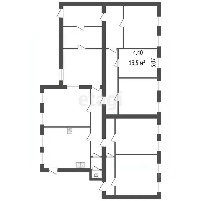 Комната Санкт-Петербург Садовая ул., 44 (13.5 м) - Фото 2