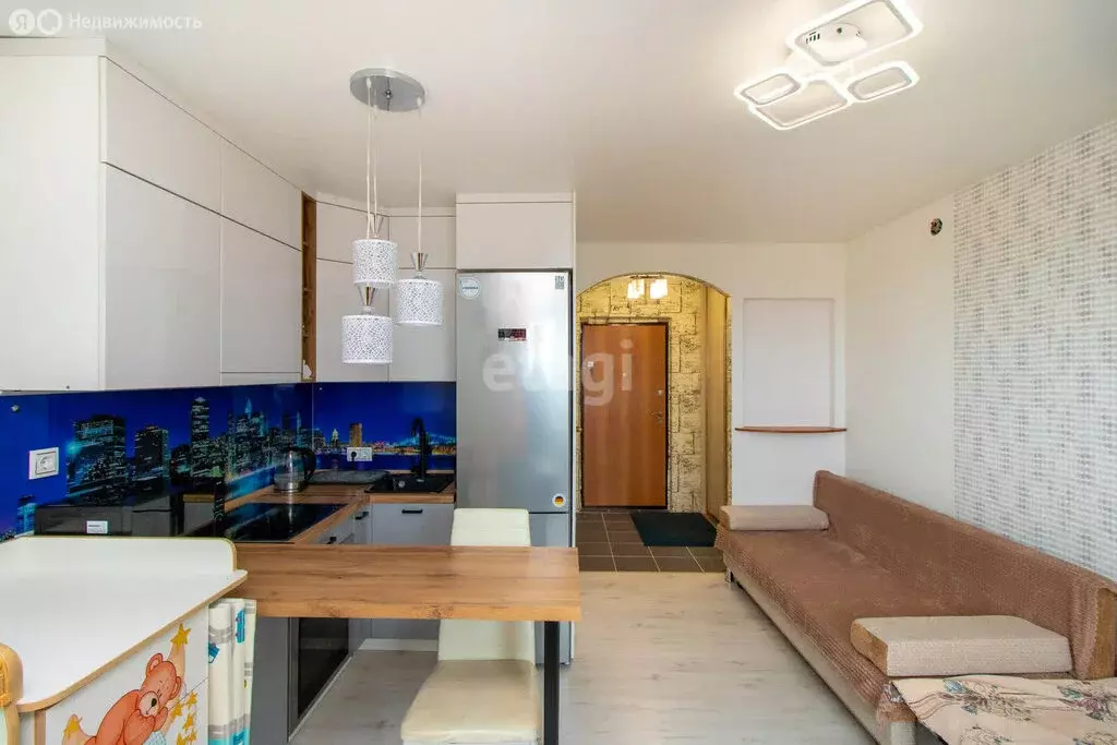 Квартира-студия: микрорайон Мелиораторов, улица Голышева, 4 (21.8 м) - Фото 2