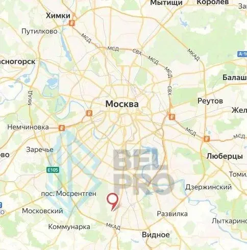 Торговая площадь в Москва Чертановская ул., 59 (107 м) - Фото 1