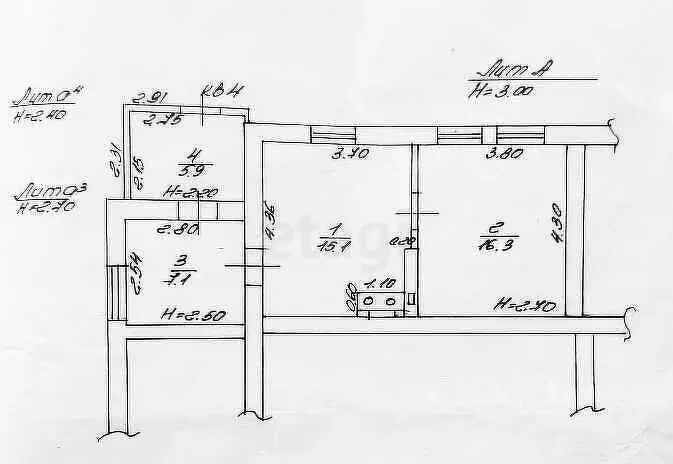 1-к кв. Краснодарский край, Анапа муниципальный округ, Чекон хут. ул. ... - Фото 2