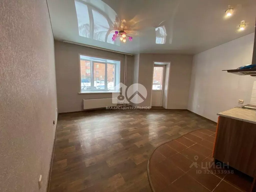 Студия Новосибирская область, Новосибирск Весенний мкр, ул. Заречная, ... - Фото 1