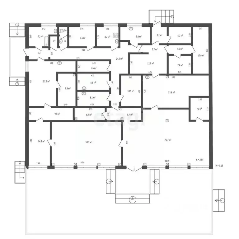 Склад в Камчатский край, Елизовский муниципальный округ, пос. Нагорный ... - Фото 1