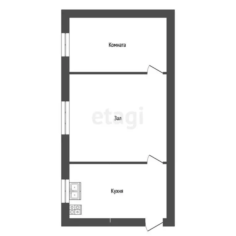 Дом в Миасс, улица Свиридова (49 м) - Фото 1