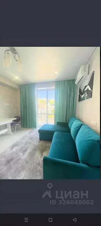 Студия Краснодарский край, Сочи ул. Тимирязева, 34Б (20.0 м) - Фото 1