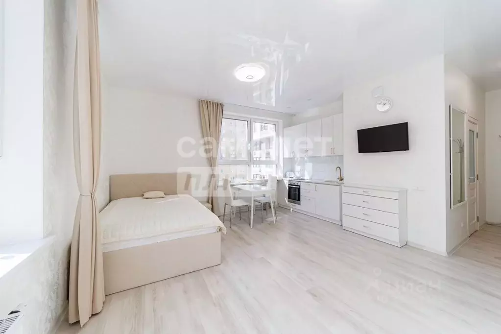 Студия Тюменская область, Тюмень ул. Московский Тракт, 83к6 (35.1 м) - Фото 1