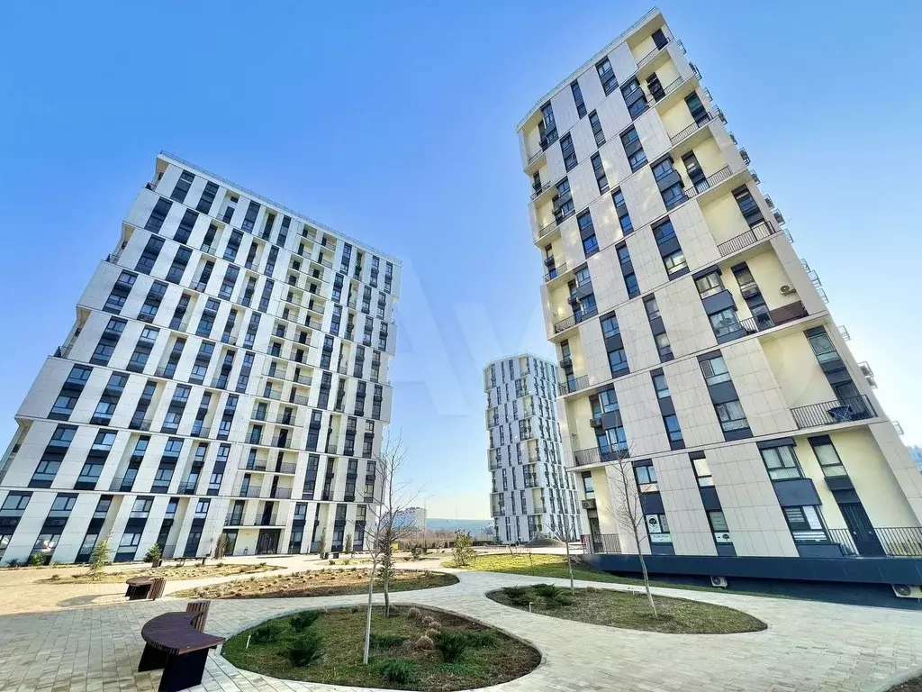 1-к. квартира, 42,4 м, 2/16 эт. - Фото 0