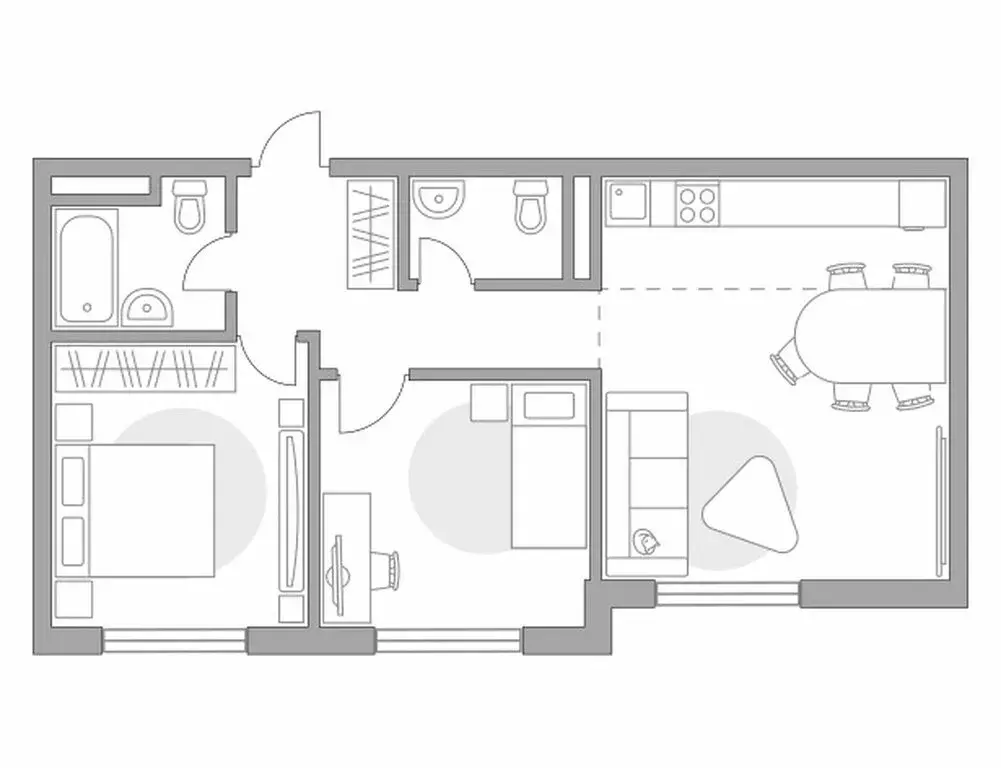 3-комнатная квартира: Московская область, городской округ Красногорск, ... - Фото 1
