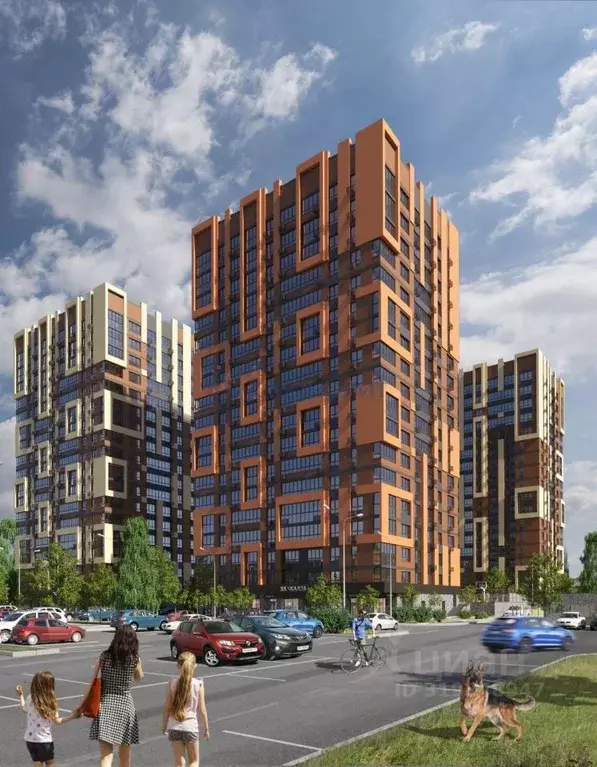 2-к кв. Нижегородская область, Нижний Новгород 52-й Автозавода кв-л,  ... - Фото 1