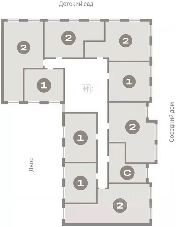 2-к кв. Свердловская область, Екатеринбург пер. Торфяной, 4 (63.5 м) - Фото 2